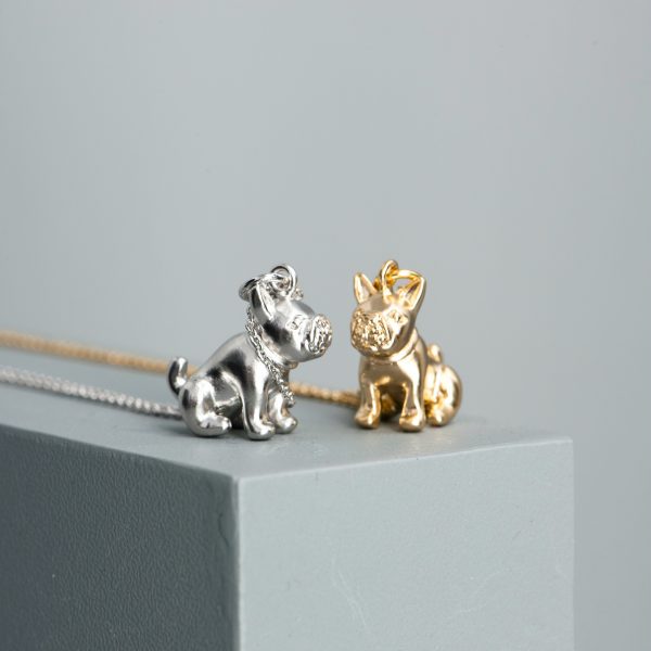 French Bulldog Necklace-evy designs