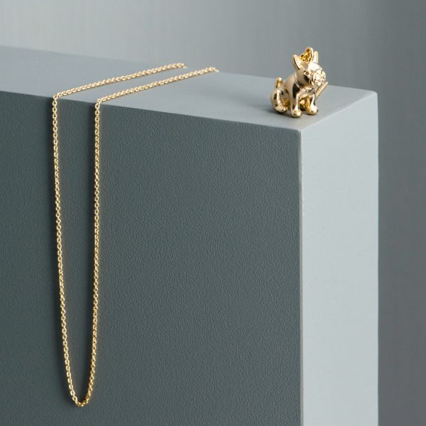 French Bulldog Necklace-evy designs