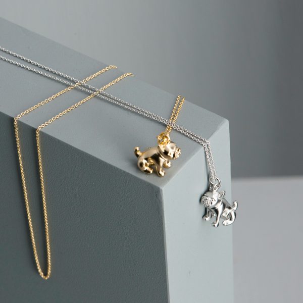 French Bulldog Necklace-evy designs