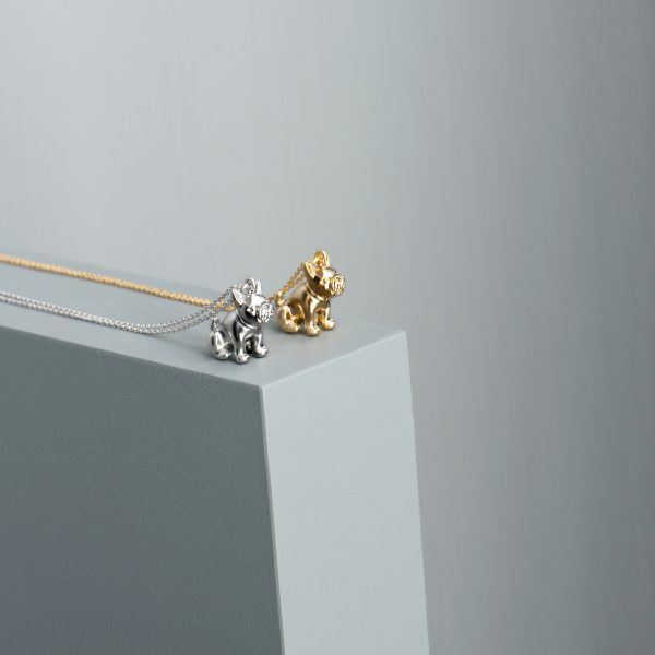 French Bulldog Necklace-evy designs