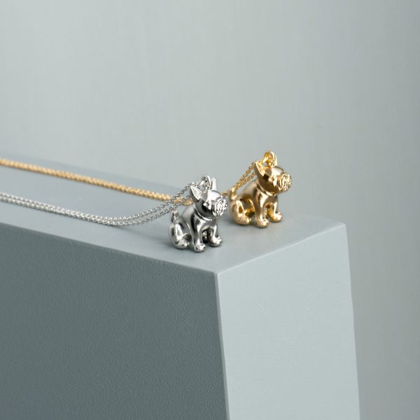 French Bulldog Necklace-evy designs