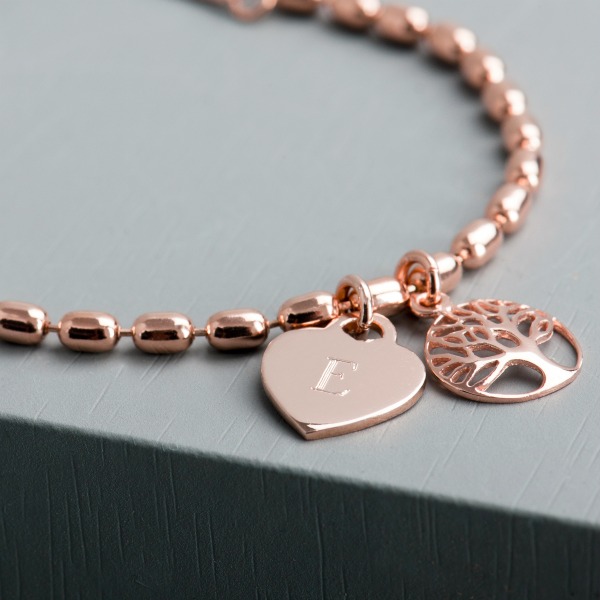 Personalised Tree Of Life Charm Bracelet-evy designs