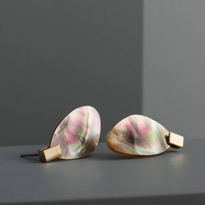 Mother of Pearl Drop Earrings at www.evy-designs.com