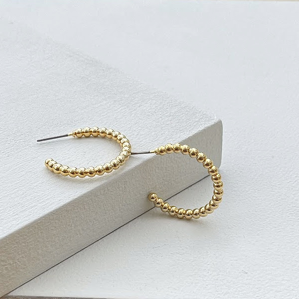 Bubbles Hoop Earrings-evy designs