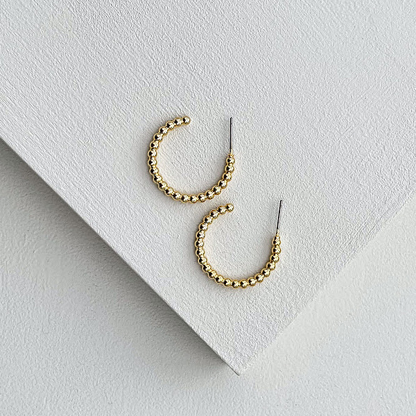 Bubbles Hoop Earrings-evy designs