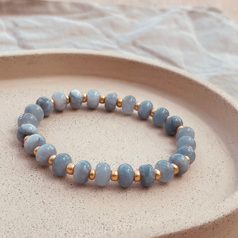 Serein Blue Jade Bracelet-evy designs
