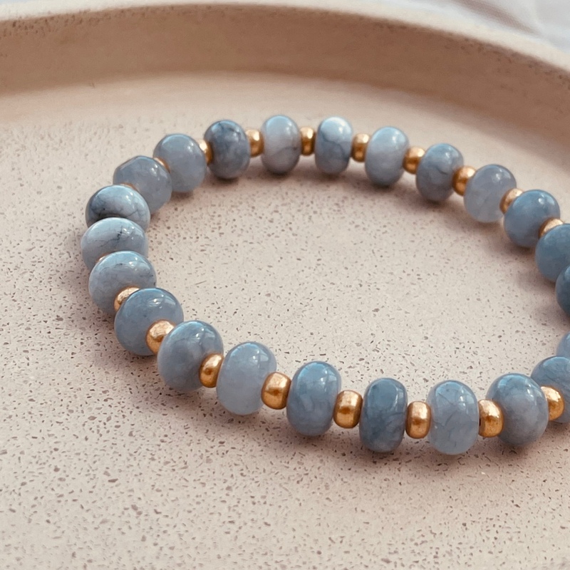 Serein Blue Jade Bracelet-evy designs