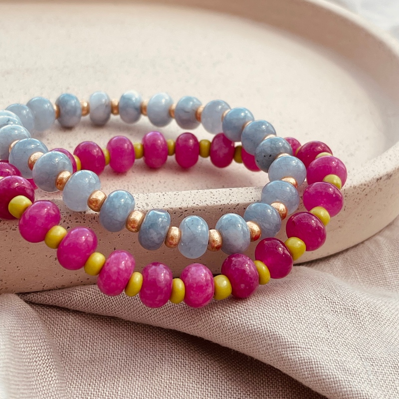 Serein Blue Jade Bracelet-evy designs
