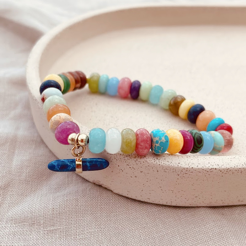 fiesta-semi-precious bead-bracelet-evy designs